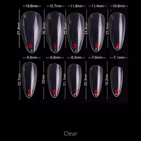 Hand made press on nails - Picture 6 of 8